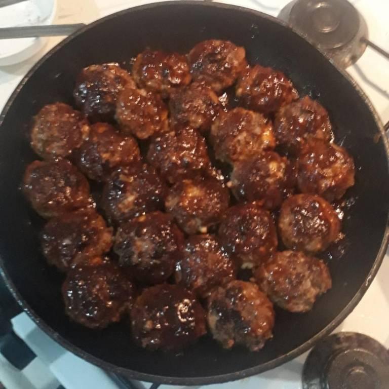Barbecue meatballs