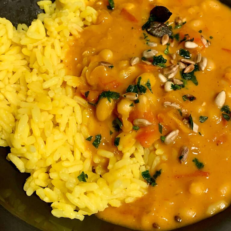 Baked beans curry