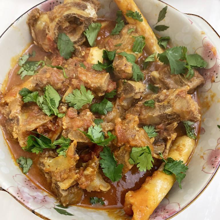 Sindhi-Style Spicy Mutton