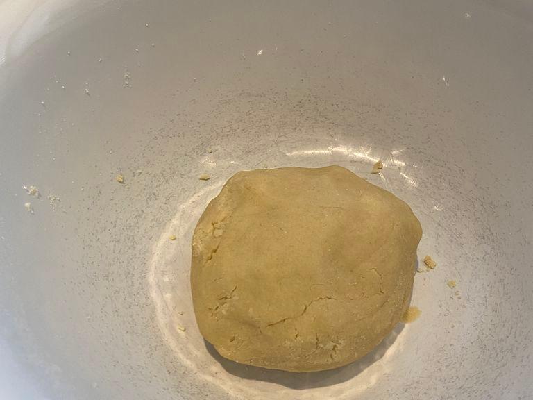 Stir in the caster sugar and vanilla extract and bring the mixture together with your hands to make a firm dough.