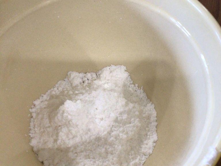Add your powdered sugar no specific amount needed just add however much you want￼
