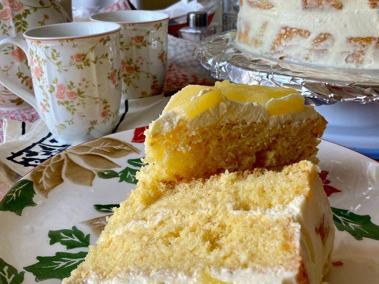 Chill the cake and serve cold with tea or coffees