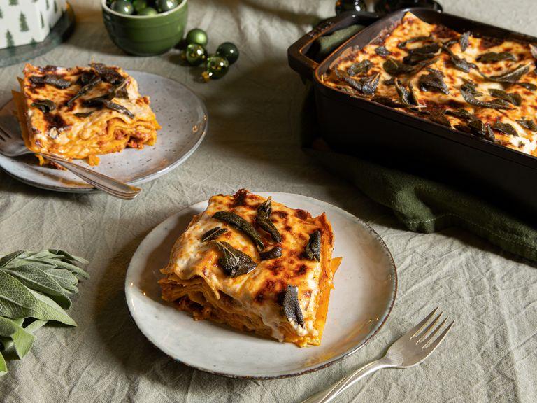Italian sausage and sage lasagna