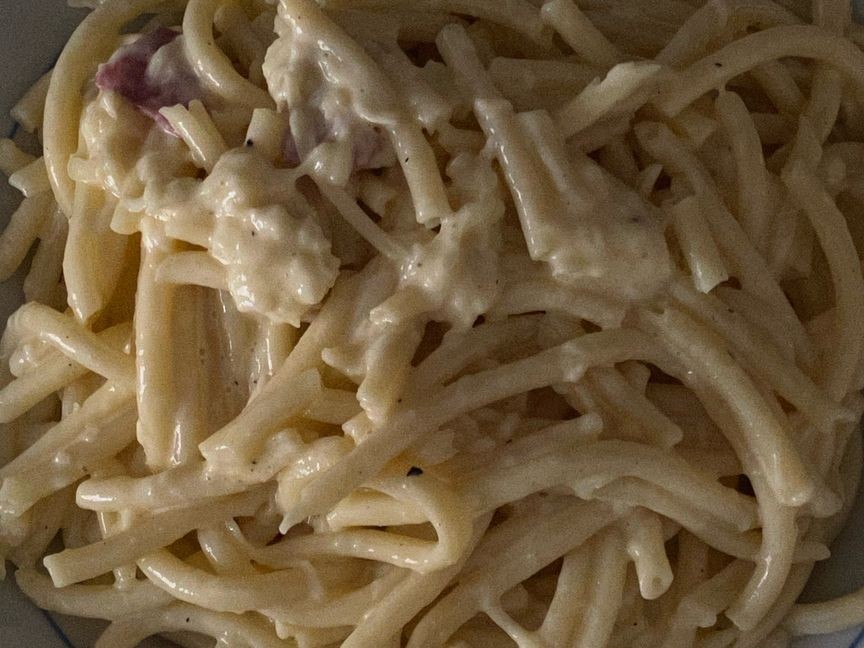 Homemade Spaghetti Carbonara