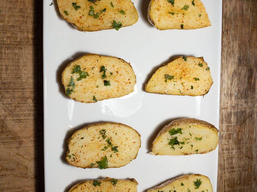 Air Fried Baked Potatoes