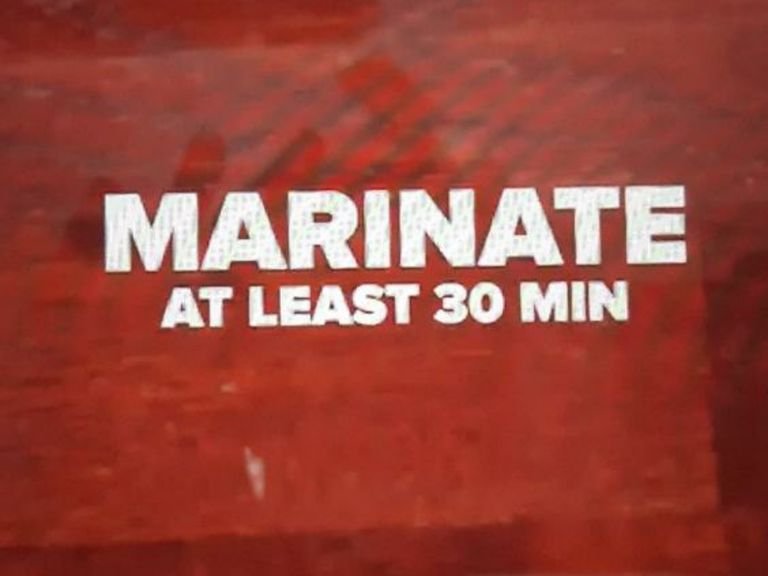marinate your chicken for 30 minutes
