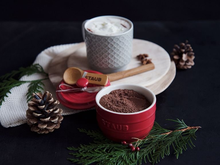 Spiced hot chocolate mix