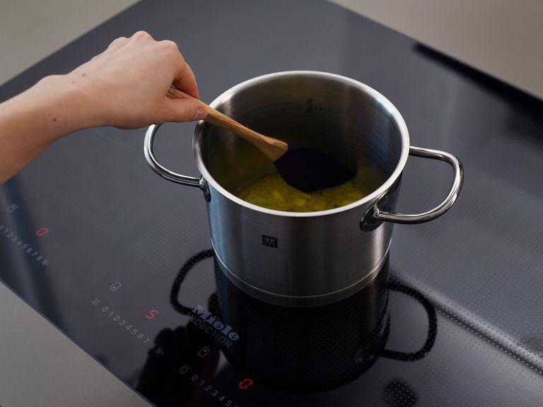 Pre-heat oven to 180°C/ 350°F. Melt butter in a small pot and allow to cool.