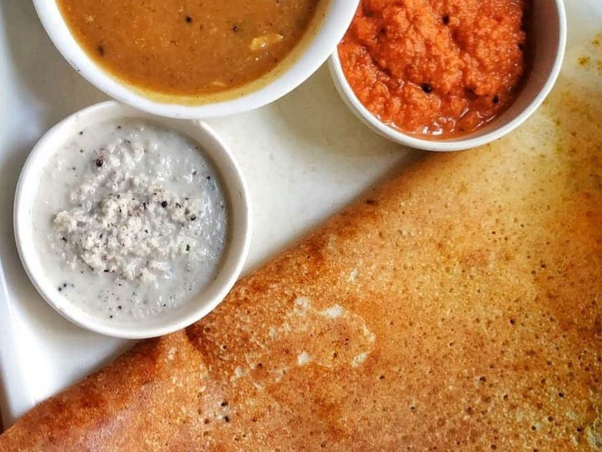 Indian Breakfast - Masala Dosa